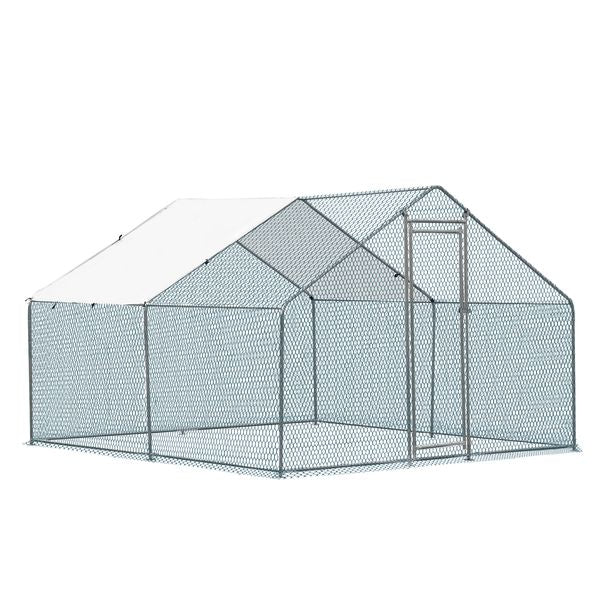RedBarn Walk-In Chicken Run for 10-12 Hens - 10 x 10 ft for 10-12 hens