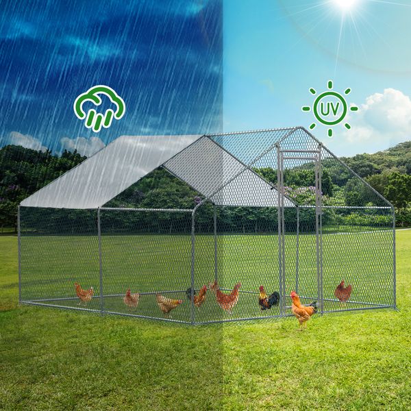 RedBarn walk-in chicken run for 10-12 hens hero view