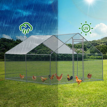 RedBarn walk-in chicken run for 10-12 hens hero view
