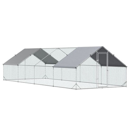 Homestead walk-in chicken run for 12-16 hens hero view