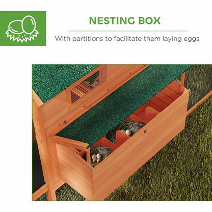 Ranger chicken coop with run for 8-10 hens hero view
