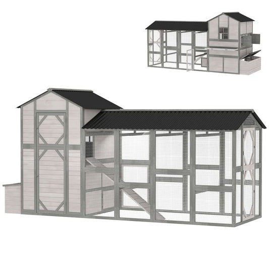 Sentinel chicken coop with run for 8-10 hens hero view