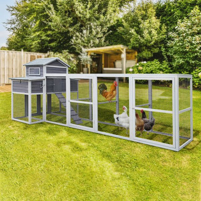 Forge chicken coop with run for 10-12 hens hero view