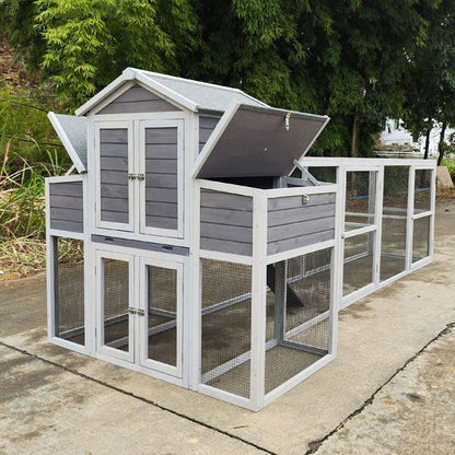 Forge chicken coop with run for 10-12 hens hero view