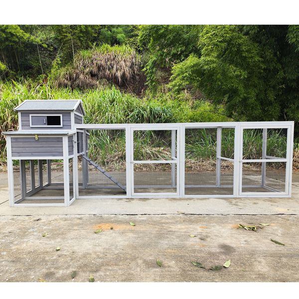 Forge chicken coop with run for 10-12 hens hero view