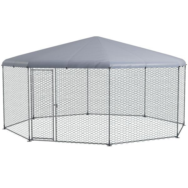 Bastion commercial chicken run for 19-25 hens hero view