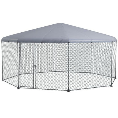 Bastion commercial chicken run for 19-25 hens hero view