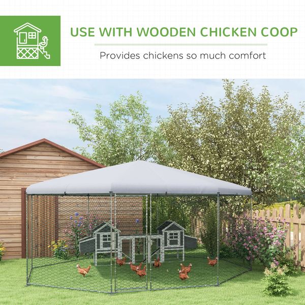 Bastion backyard use and flock access detail