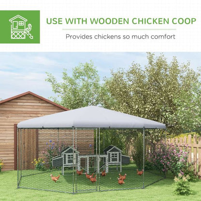 Bastion backyard use and flock access detail