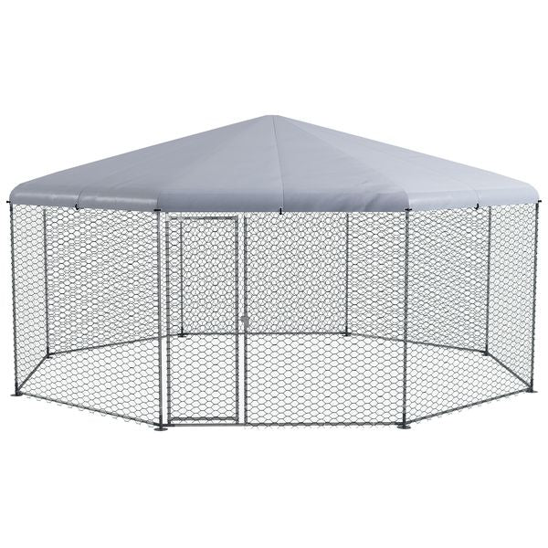 Bastion commercial chicken run for 19-25 hens hero view