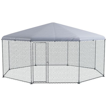 Bastion commercial chicken run for 19-25 hens hero view