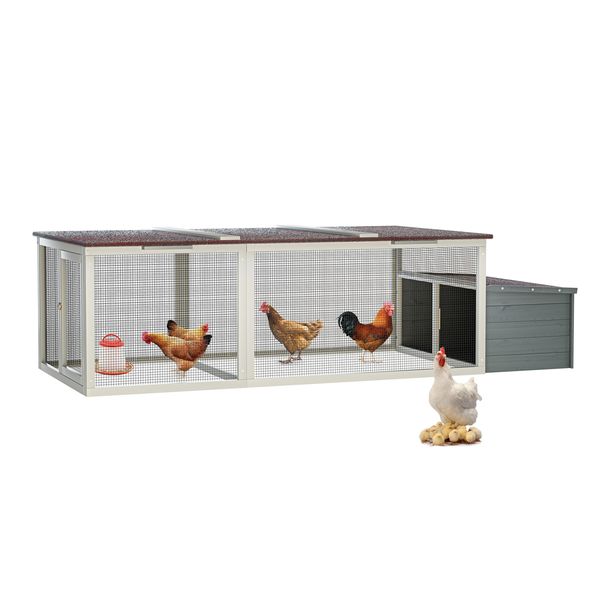 Pebble Walk-In Chicken Coop for 3-5 Hens - 20.93 sq ft for 3-5 hens
