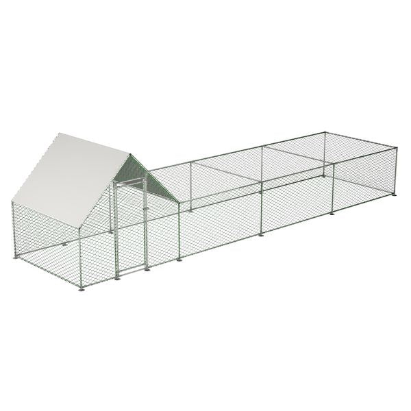 Ridgeline walk-in chicken run for 12-15 hens hero view