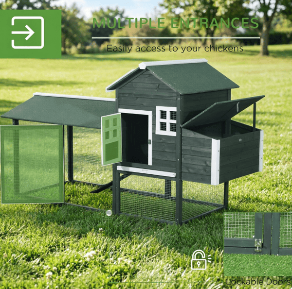 Sprout backyard use and flock access detail