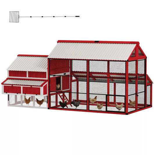 Apex walk-in wooden chicken coop for 15-20 hens hero view