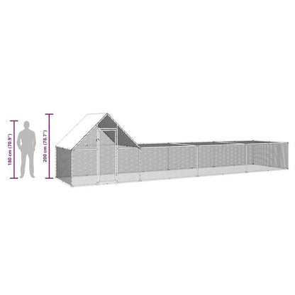 Ironclad commercial chicken run for 12-15 hens hero view