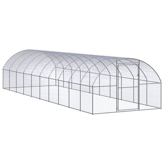 Rampart commercial chicken run for 15-18 hens hero view