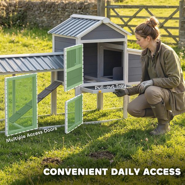 Drifter backyard use and flock access detail