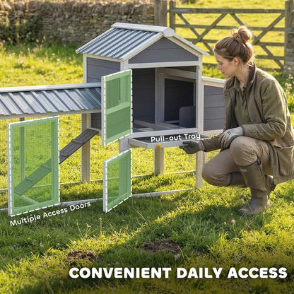 Drifter backyard use and flock access detail