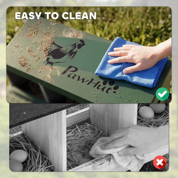Brood chicken coop accessory for 16-32 hens hero view