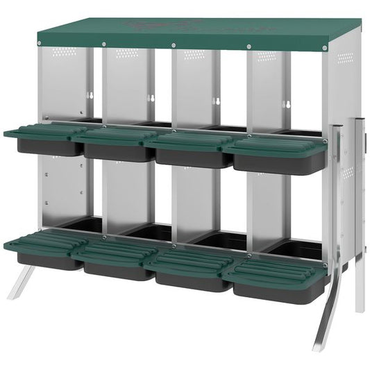 Brood chicken coop accessory for 16-32 hens hero view