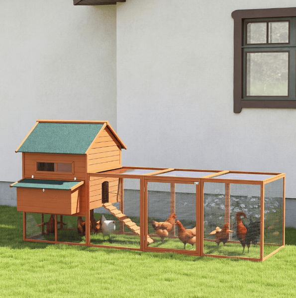 Acadia backyard use and flock access detail