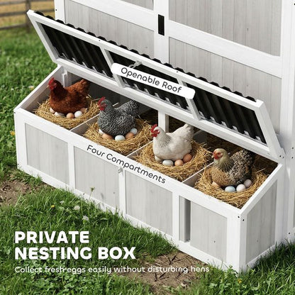 Stronghold walk-in wooden chicken coop for 10-15 hens hero view