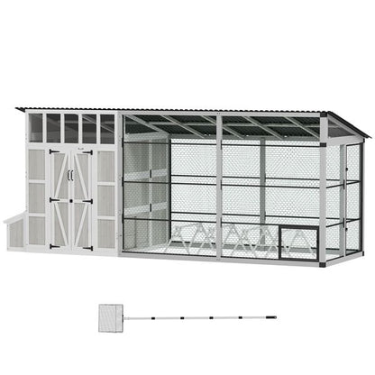 Stronghold walk-in wooden chicken coop for 10-15 hens hero view