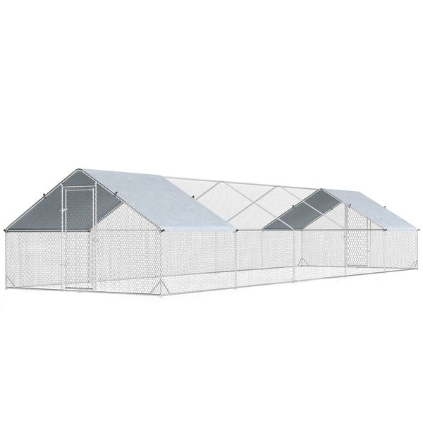 Prairie walk-in chicken run for 15-20 hens hero view