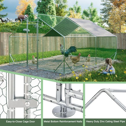 Northfield backyard use and flock access detail