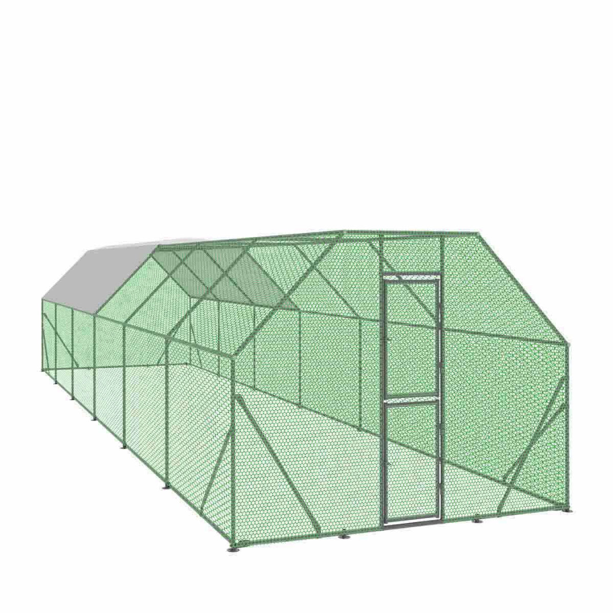 Magnum backyard use and flock access detail
