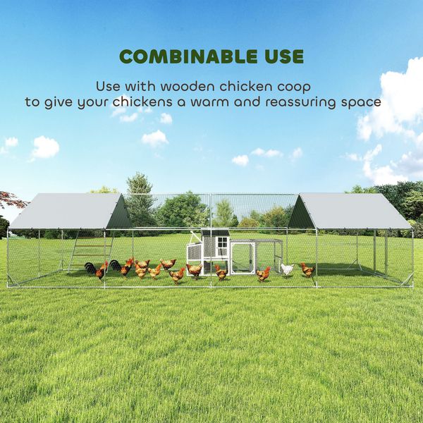 Meadow backyard use and flock access detail