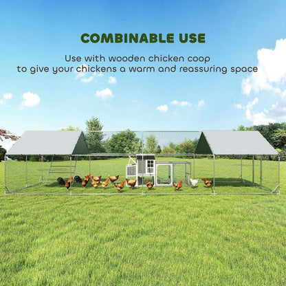 Meadow backyard use and flock access detail