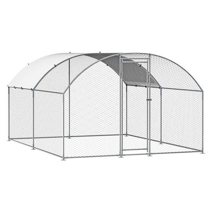 Summit walk-in chicken run for 10-12 hens hero view