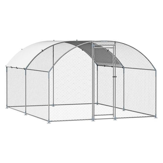 Summit walk-in chicken run for 10-12 hens hero view