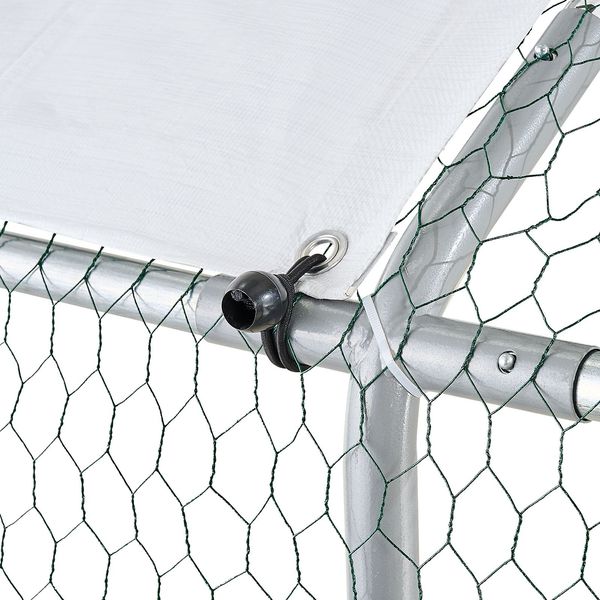 Summit walk-in chicken run for 10-12 hens hero view